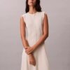 Vestido Midi de Malha Macia Vestido Midi de Malha Macia