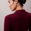 Vestido Midi em Algodão Liso com Canelado Vestido Midi em Algodão Liso com Canelado