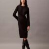 Vestido Midi em Crepe Vestido Midi em Crepe