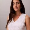 Vestido Midi em Popeline de Algodão