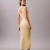 Vestido Midi em Viscoza Canelada Vestido Midi em Viscoza Canelada