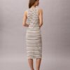 Vestido Midi Monologo com Risca Canelada Vestido Midi Monologo com Risca Canelada