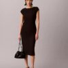 Vestido Midi Ponte Vestido Midi Ponte