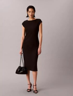 Vestido Midi Ponte