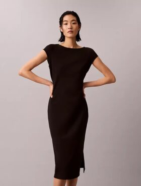 Vestido Midi Ponte