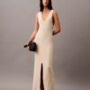 Vestido Midi Sem Mangas em Bouclé Vestido Midi Sem Mangas em Bouclé