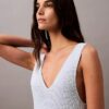 Vestido Midi Sem Mangas em Bouclé Vestido Midi Sem Mangas em Bouclé