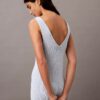 Vestido Midi Sem Mangas em Bouclé Vestido Midi Sem Mangas em Bouclé