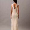 Vestido Midi Sem Mangas em Bouclé Vestido Midi Sem Mangas em Bouclé