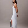 Vestido Midi Sem Mangas em Bouclé Vestido Midi Sem Mangas em Bouclé