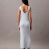 Vestido Midi Sem Mangas em Bouclé Vestido Midi Sem Mangas em Bouclé
