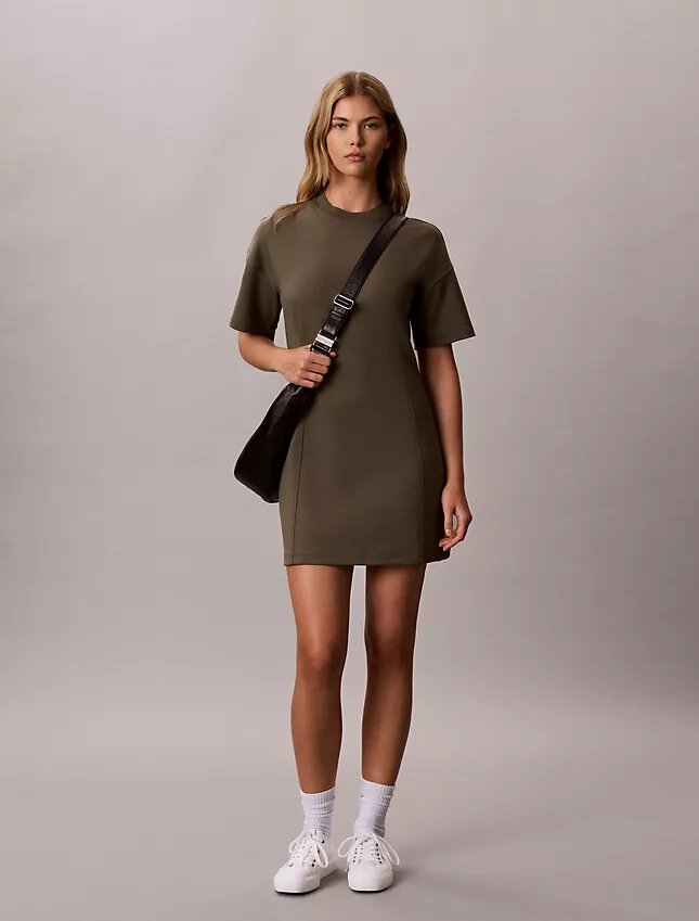Vestido Mini-Moletom Monogram Vestido Mini-Moletom Monogram