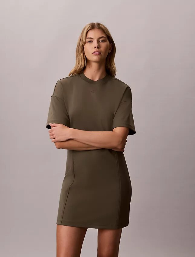 Vestido Mini-Moletom Monogram Vestido Mini-Moletom Monogram