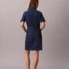 Vestido Mini Trucker em Denim Vestido Mini Trucker em Denim